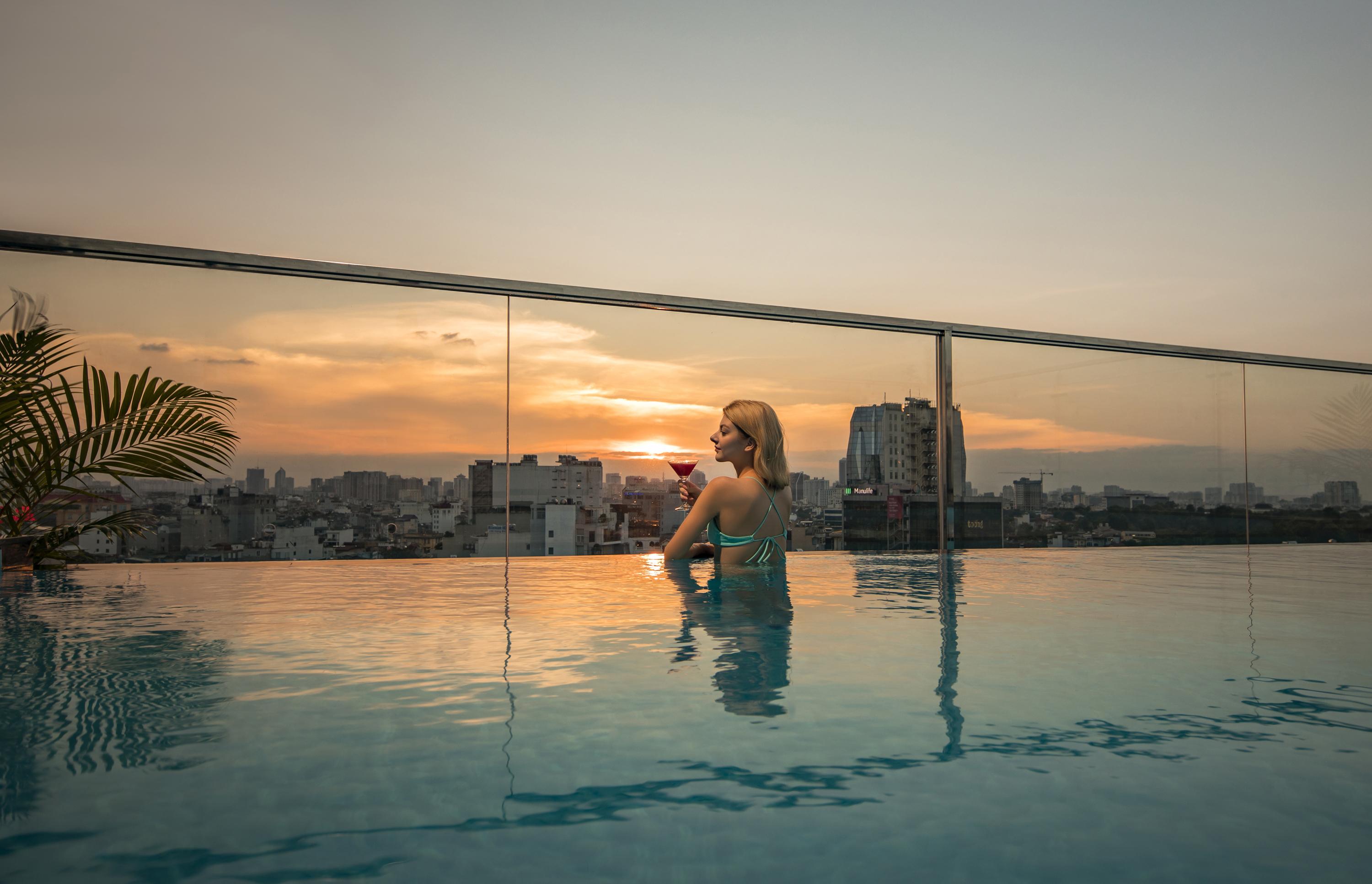Soleil Boutique Hotel Hanoj Exteriér fotografie