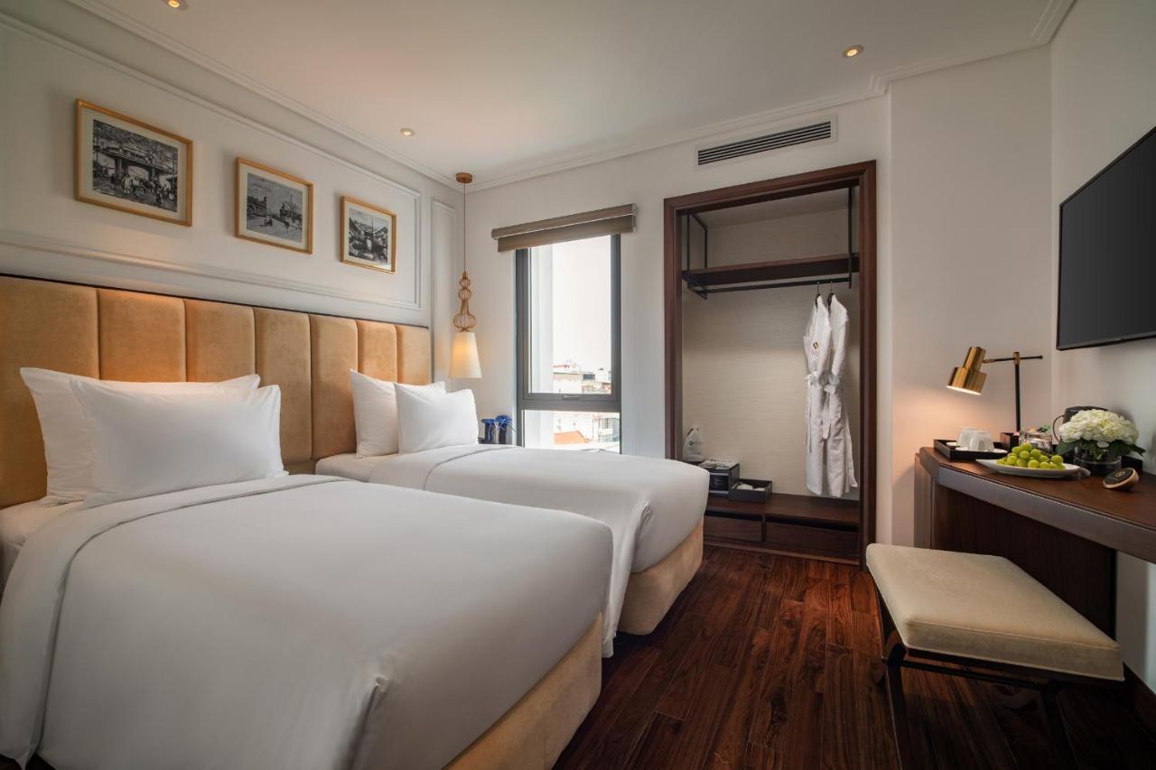 Soleil Boutique Hotel Hanoj Exteriér fotografie